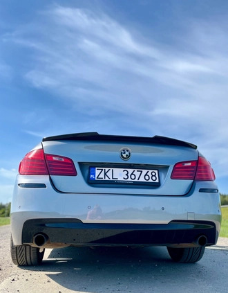 BMW Seria 5 cena 89900 przebieg: 142900, rok produkcji 2015 z Kołobrzeg małe 301